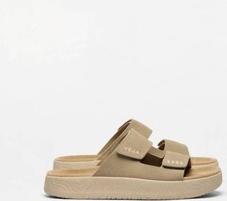 Veja Womens Etna Suede Sandals In Taupe