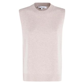 Maison Kitsun&eacute; Vests - Dames - Truien - Beige - Maat: M