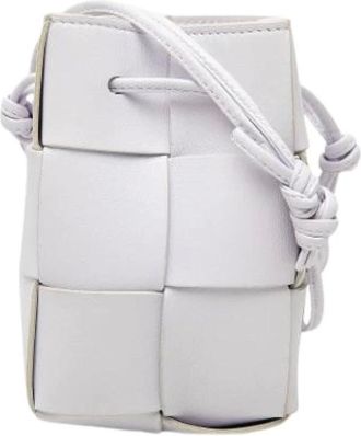 Bottega Veneta Pre-owned Cassette Bucket Bag - Pre-owned - Mujer - Blanco - ONE SIZE