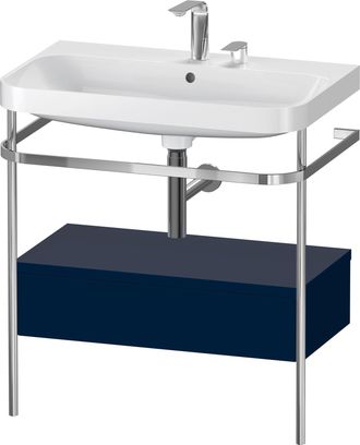 Duravit Set C-bonded Duravit Happy D.2 Plus Con Consola Met&aacute;lica Y Caj&oacute;n