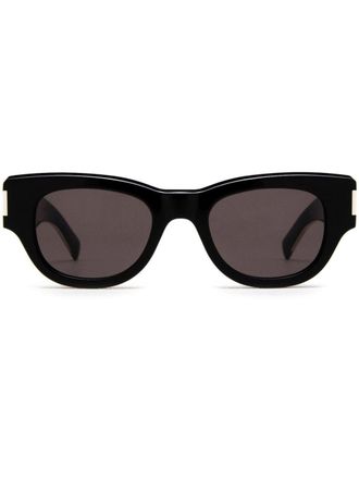 Saint Laurent Eyewear Occhiali da sole cat-eye - Nero