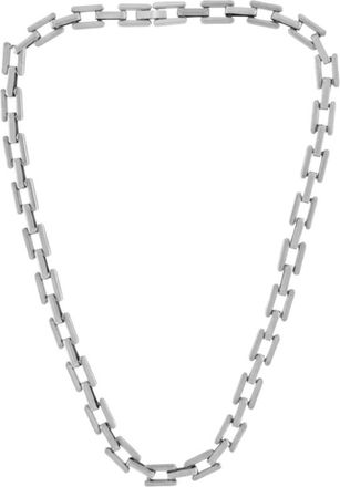 Dansk Copenhagen Accessoires, Dames, Grijs, ONE Size, Passion Waterproof Vierkante Schakelketting