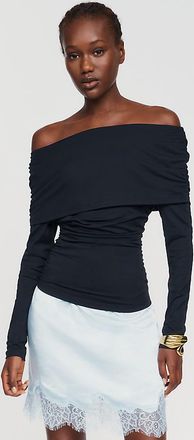 Susana Monaco Gathered Off The Shoulder Top