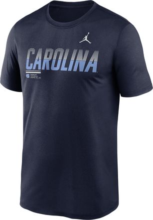 Nike Jordan Mens North Carolina Sideline Legend Jordan Brand Dri-FIT College T-Shirt in Blue | 0JTI41SNCN-7SB