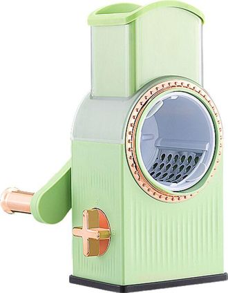 OEM Rallador De Queso Con Manivela - Rallador De Tambor Con Cuchilla Extra&iacute;ble - Cortador Manual De Verduras - Rallador De Cocina Profesional Para Cortar 