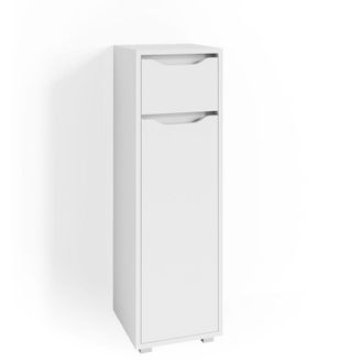 Vicco Armario De Ba&ntilde;o Mediano Ruben, Blanco, 30 X 97.5 Cm