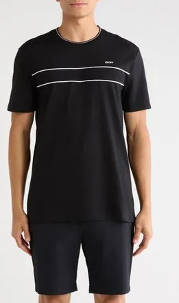 DKNY Vanda Knit T-Shirt in Black at Nordstrom Rack, Size X-Large