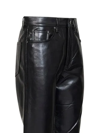 A Gold E Lana Trousers - Black