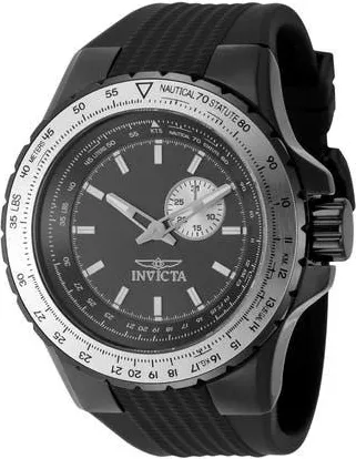 Invicta 49732 Aviator Watch in Gunmetal at Nordstrom Rack