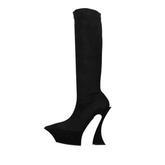 MUGLER Dames, Schoenen, Zwart, Maat: 40 EU Leer