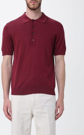 Paolo Pecora Polo in maglia di cotone e seta