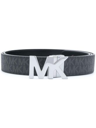 Michael Kors Cintura con fibbia reversibile - Nero