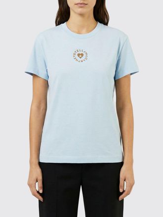Stella McCartney T-shirts in cotone con logo Stella McCartney