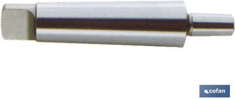 cofan Espiga Sujeccion Cono Morse 1 - B-18, Accesorio Espiga De Sujeci&oacute;n Para Sujetar El Portabrocas Al Taladro De Columna. Disponible Para Dos Tipos De Dia