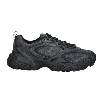 Lacoste Storm 96 2K Sneakers - Heren - Schoenen - Zwart - Maat: 44 EU Leer