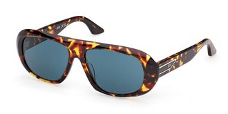 GCDS GD0067 52N Mens Sunglasses Tortoiseshell Size 56