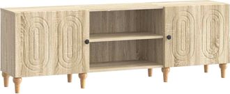 vidaXL Mueble De Tv 150 X 31 X 50 Cm Roble Sonoma Madera De Ingenier&iacute;a Vidaxl