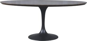 Signature Mesa de comedor en roble, metal y piedra azul - L180 cm