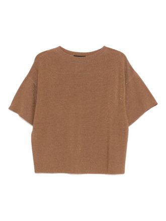 Fabiana Filippi Womens Sweaters Brown