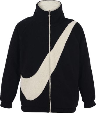 Nike (WMNS) Nike Large Logo Casual Reversible Jacket Black DC5138-010