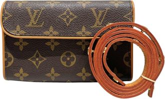 Louis Vuitton Brown Clutch Bag Pochette (Pre-Owned)