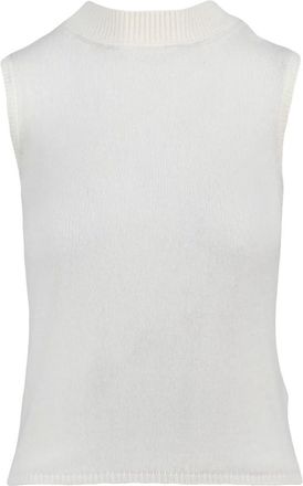 Eleventy Dames, Truien, Wit, Maat: XS Kasjmier