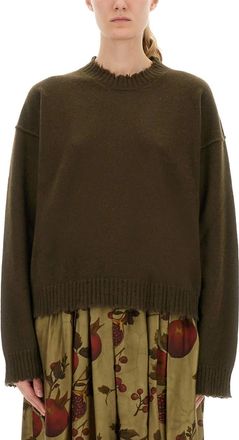 Uma Wang Cashmere Sweater With Bangs
