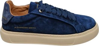 Alexander Smith Sneaker in camoscio - - Shoes - Uomo - Blu - 43 EU