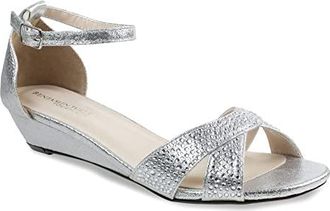 Touch Ups Iris Womens Sandals Silver : 7.5 M, Synthetic