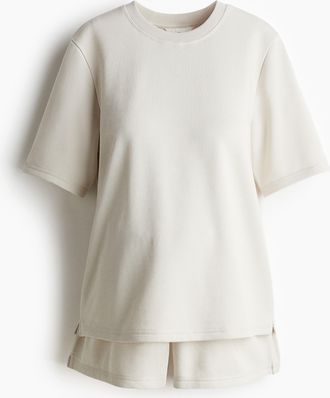 H&M MAMA Before & After 2-teiliges Set - Beige