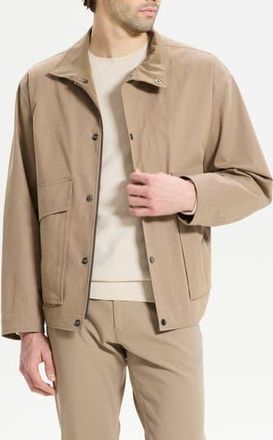 Theory Peach Cotton Blend Utility Jacket in Feather at Nordstrom Rack, Size Medium