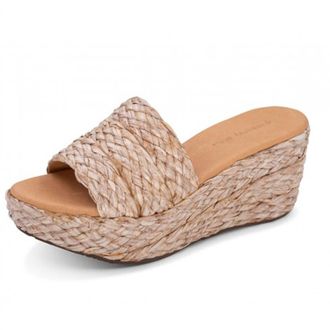 Chocolat Blu Womens Yunis Sandals In Raffia