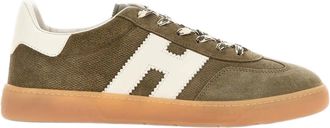 Hogan Low-Top Sneakers With Suede Upper And Rubber Outsole