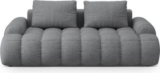 Cosmopolitan Design Sof&aacute; 3 plazas tejido estructural gris