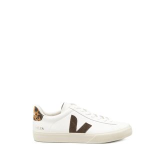 Veja Campo Animal-print Logo-patch Sneakers