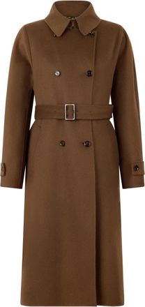 Moorer Coats - Dames - Jas met riem - Bruin - L - Jassen