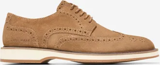 Cole Haan Mens Morse Grand Wingtip Oxford Shoes - Brown Size 10.5