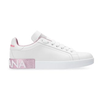 Dolce & Gabbana Sneakers, female, White, Size: 10 1/2 US Portofino Sneakers
