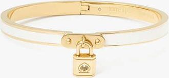 Kate Spade New York Lock And Spade Charm Bangle