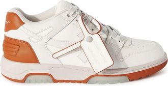 Off-white Out Of Office leather sneakers - men - Polyester/Leather/Polyester/Rubber/Leather - 41