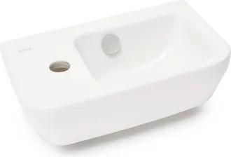 Vitra Integra Lavabo 37x22 Cm, Agujero Para Grifo A La Izquierda, Blanco (7090-003-0028)