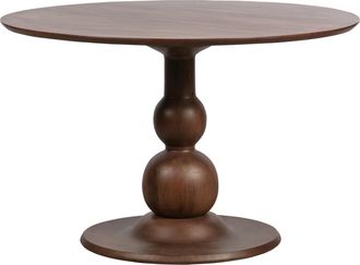 De Eekhoorn Massiver, runder Design Esstisch Blake &oslash; 120 cm - Nussbaum