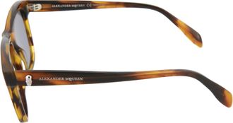 Alexander McQueen AM0158SA30006089003 Sunglasses - Tortoiseshell