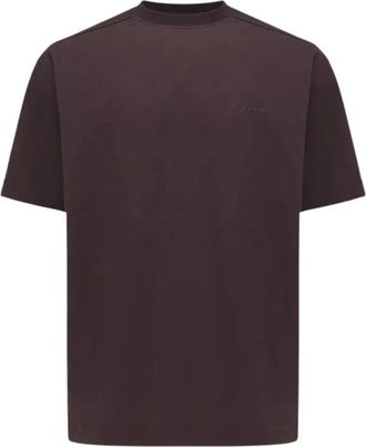 Genti Essential Tee - Heren - T-shirts - Rood - M - Tops