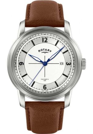Rotary RGS10005-06 Mens Heritage Field Watch - Silver - One Size