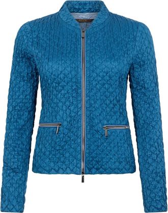 Moorer Lichtgewicht Jas - Dames - Zomerjassen - Blauw - L - Jassen