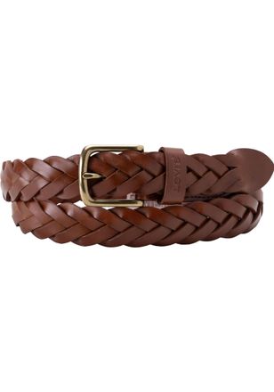 Levi's Lederg&uuml;rtel LEVIS LEATHER BRAID, Damen, Gr. 11,5, braun (cognac), Rindsleder, Flechtoptik, G&uuml;rtel Lederg&uuml;rtel, Unisex