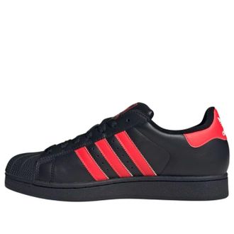 adidas Superstar II Core Black Lucid Red JQ3176