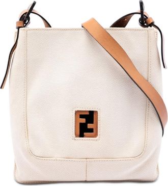 Fendi Pre-owned Fendi Canvas FF Crossbody Ladies 397FSVL8R9PIUO7C