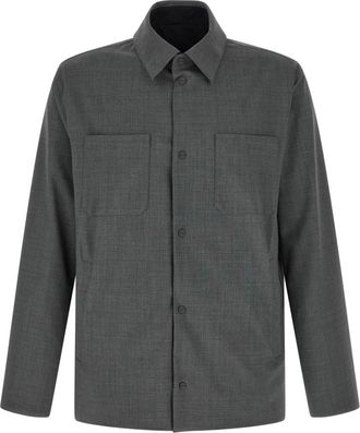 Herno Hombre, Camisas, Gris, Talla: 2XL